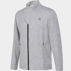 KIM YOUNG JOO SPORTS 男式棉混紡前點全拉鍊夾克