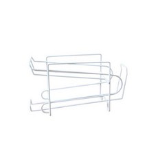 BONOCELL 冰箱飲料整理架 滾動式罐裝託盤, 白色