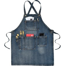 大口袋圍裙 M, 混色, 1個