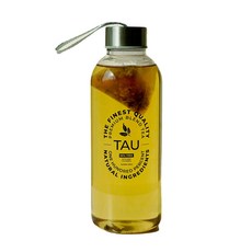 TAU 트라이탄 스트랩 보틀, 투명(몸체), 실버(캡), 600ml