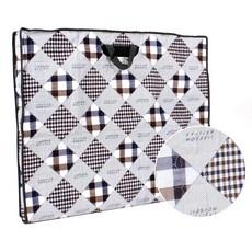 Baeksusoban 韓國製 長方形矮桌 絎縫桌布, 混和色