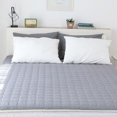 뜨란채 생활방수 누빔 온수매트 커버, 레오