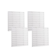 ADDLIFE 通風百葉窗, 4個, 白色