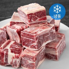 호주산 왕건 우갈비 찜용 3 x 6 x 4 cm(냉동), 3kg, 1개