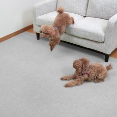 寵物生活防水防滑保護墊 長版 4mm, 淺灰色, 1個