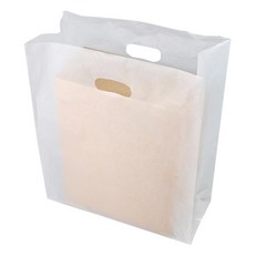 BEST PACK HD 半透明素面塑膠提袋 100入, 單一顏色