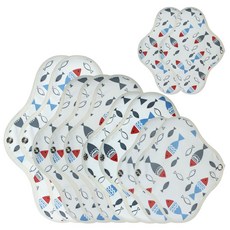 WIZLLY 布衛生棉企劃套組 迷彩紅, 1套