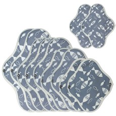 WIZLLY 布衛生棉企劃套組 迷彩灰, 中型, 1套