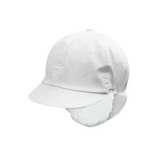 營養師衛生帽 全布款, 白色, 1個
