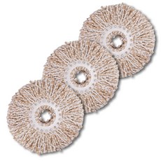 Facil 易旋轉拖把補充拖布, 1套