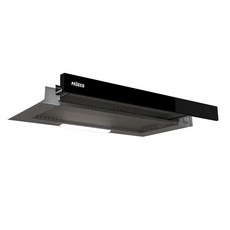 PASECO 滑動式黑色橫桿廚房排油煙機, PHD-B605, 客戶自行安裝