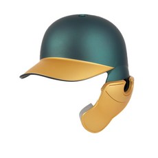 18.44 우타용 야구 헬멧 검투사, 그린 + 골드, 1개