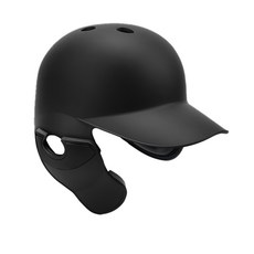 18.44 양귀 좌타용 야구 헬멧 검투사, 블랙, 1개