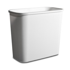 掛式浴室垃圾桶 L號, 白色的, 1個