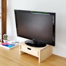 스토니처 모니터 받침대 수납형 서랍 선반 서랍 S A타입