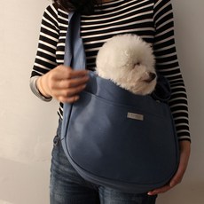 MAGDOG 狗狗日常斜背包, 藍色