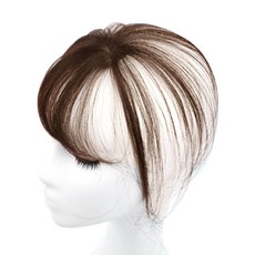 Hi Uni 3D空氣瀏海髮片, 淺棕色, 1個