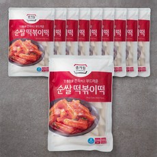 종가집 순쌀 떡볶이떡, 500g, 10개