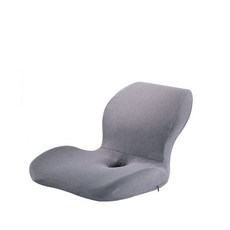舒適腰靠記憶棉坐墊 JL-117, 灰色