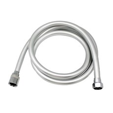 無纏結花灑軟管銀色1.5m管花灑線, 1個