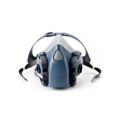 3M 半罩式雙罐式防毒面具, 1個