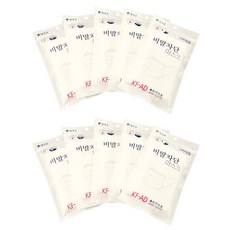 참조은 비말 차단 마스크 대형 KF-AD, 7개입, 10개, 화이트