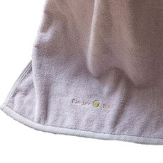 Uterus 竹纖維浴巾, 淺灰色, 1入