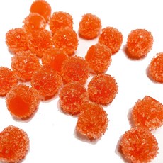 Decoden糖果脆皮史萊姆材料, 100個, 紅橙