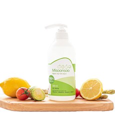 MISOONSOO 蔬果洗滌水, 500ml, 1個