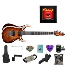 콜트 X700 Duality 일렉 기타 + 구성품 11종, Antique Violin Burst, 1개