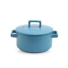 CASA MUUTTI Toletta多功能雙耳耐熱陶瓷湯鍋+鍋蓋 海洋藍, 1個, 14厘米