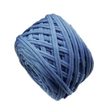 布藝紗線 馬克拉姆編織線 半球, 08 灰藍色