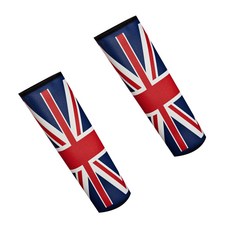 Mini Cooper專用安全帶護套, 2個, 英國國旗