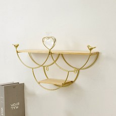 Pairing 北歐風格室內裝飾層架, 花盆金色