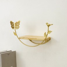 Pairing 北歐風格室內裝飾層架, 蝴蝶金色