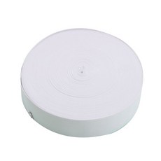 滌綸鬆緊帶 2.5cm x 40m, 白色, 1個