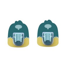 自由淋浴架綠色, 2個