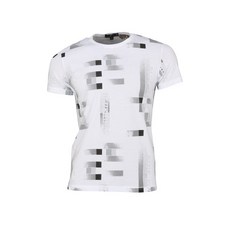 FERRA US 男士高爾夫方格印花短袖T恤 CTOM2080M1