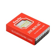 Brother Mall JDL 厚塑料撲克牌高級 12p, 混色