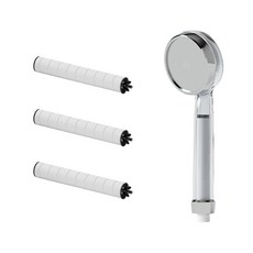 DAILY CHAE 不含 BPA 的多過濾器淋浴 + 沉澱物過濾器 3 件套, 1套