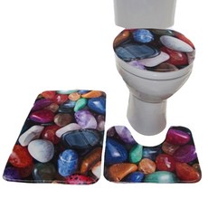 라플렌느 프린팅 욕실매트 3종 세트, TYPE 24, 1세트