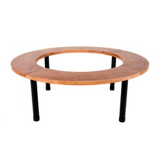 WoodWorks Leisure Man 暖爐烤盤桌, 混合顏色