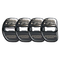 CHAMORE 汽車門鎖扣保護蓋 SH239 4入組, 黑色, 三星SM6 2016年~