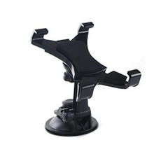 車用吸盤式平板支架, 黑色, 1個