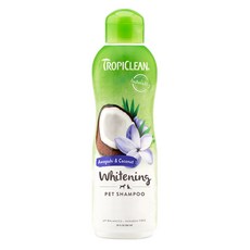 TROPICLEAN 巧倍麗 AWAPUHI 白色洗毛精(白毛犬用), 1個, 592ml