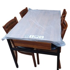 Baroen 透明乙烯基桌布 90 × 130 厘米, 100入, 1組