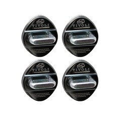 CHAMORE 汽車門鎖扣保護蓋 SH239 4入組, 黑色, Ssangyong Very New Tivoli 2019年6月~