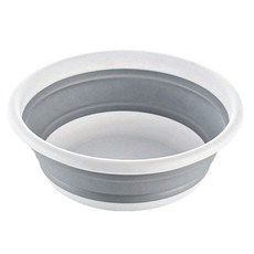 折疊式臉盆, 白色的, 1個