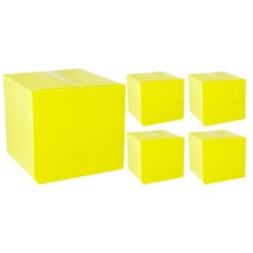 GANA PB 流通 搬家箱 2號, 黃色, 5個