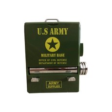 TCR復古牙籤盒, 綠色, 1個